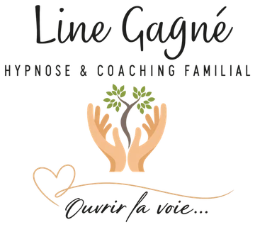 Logo Line Gagné, hypnose et coaching familial